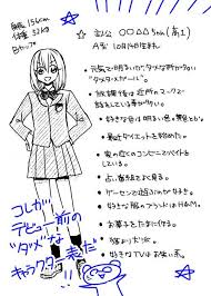 くまき絵里 on twitter プロット まき キャラクター