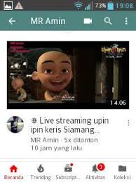 It all begins when upin, ipin, and their friends stumble upon a mystical kris that leads them straight into the kingdom. Tonton Video Upin Ipin Keris Halaman Youtube Mr Amin Facebook