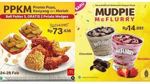 Sampai saat ini setiap saya pengen burger, ya ya kita tahu, banyak yang menawarkan burger, namun mcd memiliki cita rasa tersendiri. Promo Mcdonalds Hari Terakhir Minggu 28 Februari 2021 Beli Pamer5 Gratis Potato Wedges Rp 73 Ribuan Tribun Bali
