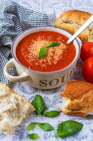 This soup stores beautifully and tastes better the second day. Tomato Basil Soup Hungry Healthy Happy