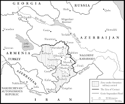 Large detailed map of azerbaijan with cities and towns. Azerbaijan Continues Advance Deeper Into Armenian Held Territory Eurasianet