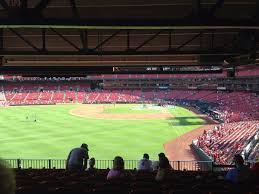 breakdown of the busch stadium seating chart st louis