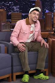 Now, he's ready to bless fans with his own line of crocs dropping next. Bad Bunny On The Tonight Show In Pink In February