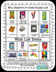 What S On My School Supply List Teach It With Class Kindergarten School Supply List Kindergarten School Supplies Classroom Supplies List