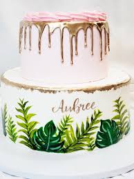 Birthday Cake For Her Images Hand Painted Birthday Cake Tropical Birthday Cake 30th Birthday Cake For Her Birthday Cakes For Her