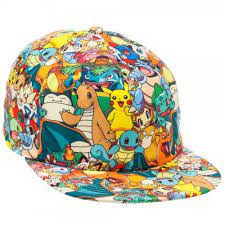 Official Pokemon Snapback Adjustable Soft Hat Collage Pokemon Bioworld Http Www Amazon Com Dp B00kkx93lo Ref Cm Sw R Pi Soft Hats Pokemon Hat Snapback Hats