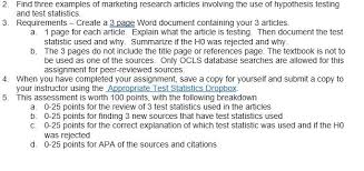 Experimental questions and hypotheses one of the ways that you can tell if you have written an answerable experimental question is to try and reduce the question down into variables (see variables module). Find Three Examples Of Marketing Research Articles Chegg Com