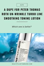 Peter Thomas Roth Un Wrinkle Turbo Before And After The Ordinary Buffet Dupe Alert Skin Care Wrinkles The Ordinary Buffet Dry Skin Care