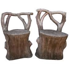 Pair Of Beautiful Faux Bois Chairs Faux Bois Chair Design Modern Chair