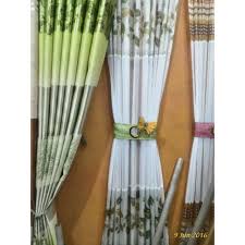 Padu padankan warna dan corak yang sesuai dengan warna dinding atau lantai rumah anda. Gorden Minimalis Model Spiral Kupu2 Shopee Indonesia