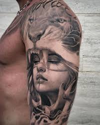The top 10 richest tattoo artists 2020 who have earned a huge bob tyrrell started his career late but still he is one of the best tattoo artists in the world. Amazing Portrait Tattoo Lion Tattoo Bicep Tattoo Portrait Tattoo Girl Face Tattoo Girl Tattoos
