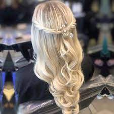 Wear your hair down on your big day in one of our favorite long curly wedding hairstyles. Hair Ideas For Wedding Guests Top Hair Salons In Edinburgh