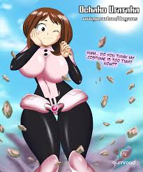Rule34 - If it exists, there is porn of it  bluegraves, ochako uraraka   3960866