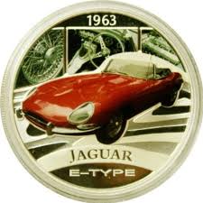 Perth Mint Car Series Jaguar Jaguar E Type Gold And Silver Coins
