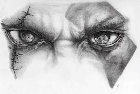 Image Result For Drawing Kratos God Of War Face Kratos God Of War Drawings God Of War