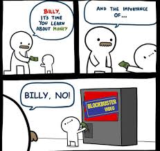 How crazy is the stock market right now? Blockbuster Stocks Will Rise Meme