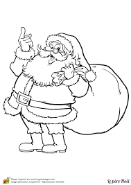 santa christmas coloring page source hugolescargot com pages cards drawing  coloriage du logo hsc de montpellier