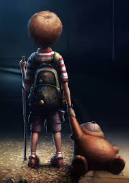 Enjoy our curated selection of 191 sad wallpapers and background images. Alone More Fantasy Pics At Www Freecomputerdesktopwallpaper Com Wfantasy Shtml Thank You For Viewing Cute Cartoon Boy Boys Wallpaper Cute Girl Wallpaper