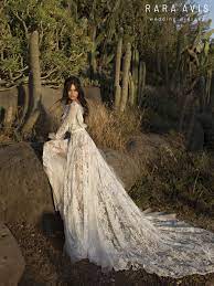 Boho Wedding Dress Ujan With Long Train By Wedding Dress Etsy Untraditional Wedding Dress Etsy Wedding Dress Boho Wedding Dress