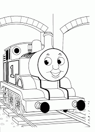 Train coloring pages are printable. Printable Thomas The Train Coloring Pages Coloring Home