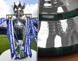 All about the premier league trophy and medals. Premier League Trophy Chelsea Colours Added And Club Name Engraved Football Sport Express Co Uk