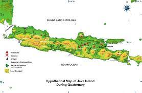 Jawa) is the heartland of indonesia. 6 Hypothetical Map Of Java Island During The Quaternary Map Based Download Scientific Diagram