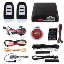 Easyguard Ec002 P4 Smart Key Pke Car Alarm With Auto Start Push Engine Start Button And Keyless Go Password Entry Lock Un Smart Key Car Alarm Keyless Entry Car