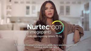 Khloe kardashian promotes biohaven's new migraine medication. Khloe Kardashian Looks Totally Unrecognisable In New Ad For Nurtec Migraine Tablets