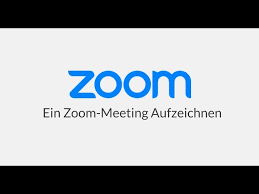 Ein Zoom Meeting Aufzeichnen Youtube