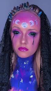 Celestial Witch Makeup for Halloween 2025