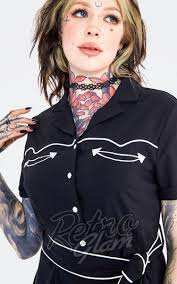 Jawbreaker Western Flowers Shirt Dress- Larger fit..see notes