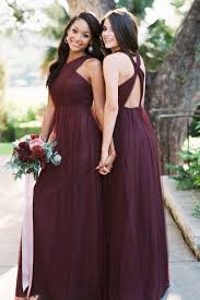 Aria Tulle Dress With Images High Neck Bridesmaid Dresses
