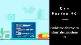 Sa se afiseze de cate ori caracterul din ,,k apare. 1 3 Siruri De Caractere In C Declararea Citirea Si Parcurgerea Youtube