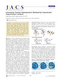 pdf intracellular transfer hydrogenation mediated by