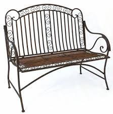 Amazon De Mediterrane Sitzbank Pablo Gartenbank Metall Bank Garten Rostoptik B117cm Gartenbank Metall Gartenbank Kleine Gartenbank