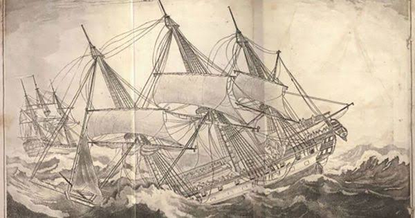 A survivor's account of the sinking of an East India Company ship in 1807