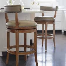 henning low back bar height bar stool