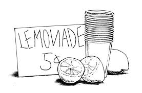 Lemonade Juice Lemon Printable Coloring Pages For Kids