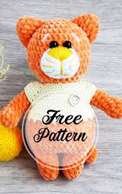 Why are orange tabby cats so affectionate? Free Amigurumi Orange Cat Pattern Amigurumi