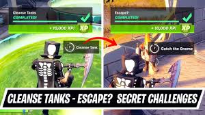 This bonus challenge will give you exp for your battle pass and will advance the subplot for chapter 2 season 4. Fortnite Season 4 Secret Challenges 14 50 All Hidden Challenges Pro Game Guides