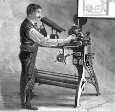 Today in History - History Uncored - Today in History: First Movie  Projector Demonstrated! From History On April 21, 1895, Woodville Latham  and his sons, Otway and Gray, demonstrate their “Panopticon,” the