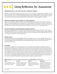 See more ideas about reflection activities journal prompts & self reflection worksheets your guide for discovering your true inner beauty and creating a loving relationship with yourself. Using Reflection For Assessment