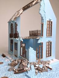 Petites Maisons Art Maquette Architecture Plus De 1000 Idees A Propos De Maquettes Batiments Sur Pinterest Maquettes Architecture Diorama Militaire Diorama