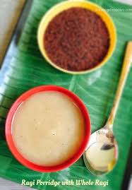 Ragi Porridge For Babies With Whole Ragi Seeds Ragi Paal Koozh For Babies Baby Food Recipes Indian Baby Food Recipes Food