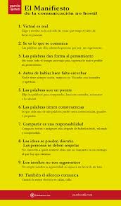 El Manifiesto De La Comunicacion No Hostil Un Decalogo Surgido Durante Un Simposio En Trieste Italia Febrero D Marketing And Advertising Advertising Tips
