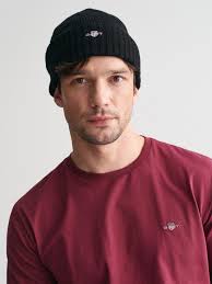 GANT Short Sleeve Cotton T-Shirt, Wine Red