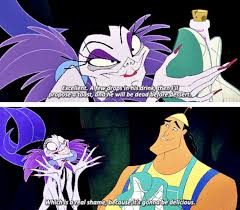 When a writer uses excessively long sentence structure, hyperbole, and redundancy to acheive a word or page count. Yzma And Kronk From The Emperor S New Groove Are The Best Disney Characters Ever