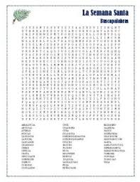 You can also browse spanish crossword puzzles or make your own spanish word searchcrosswordfill in the blankword scramblematchingbingohandwriting. La Semana Santa Las Pascuas Easter Puzzle Pack Spanish Holiday Activities Bible Word Searches Word Puzzles Printable