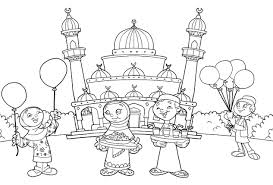 Hal ini tentunya masih akan berlanjut di bulan juli nanti. Gambar Mewarnai Anak Islam Download Kumpulan Gambar