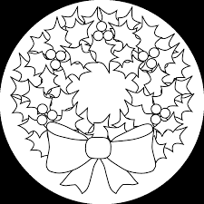 Their striking colors can vary quite considerably. Christmas Wreath Coloring Pages Christmas Wreath Pictures Christmas Reef